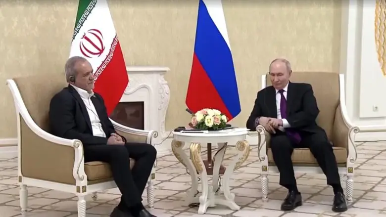 Putin diz ao presidente do Irã que Rússia quer ajudar a resolver a guerra