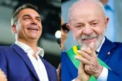 Real Time: Flávio tem 52% e Lula aparece com 48% dos votos válidos a 5 dias do 2º turno