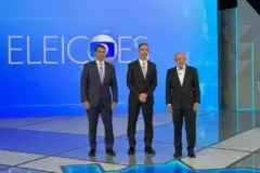 Saiba quem acompanhou Lula e Flávio no debate da “Globo”
