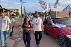 Samuel Costa realizada caminhada no Orgulho do Madeira e dispara: “É preciso ouvir quem está na ponta”