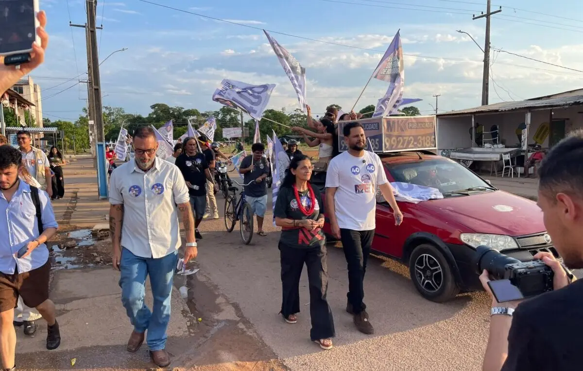 Samuel Costa realizada caminhada no Orgulho do Madeira e dispara: “É preciso ouvir quem está na ponta”