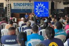 Sindeprof reúne agentes de saúde para debater EC 140 e iniciam luta para transição de regime