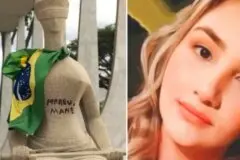 STF concede progressão para o semiaberto a cabeleireira conhecida por pichar estátua com batom
