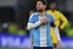 Veja o último gol de Messi pela seleção da Argentina