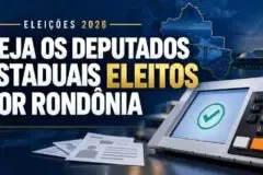 Veja os Deputados Estaduais eleitos em Rondônia nas eleições de 2026