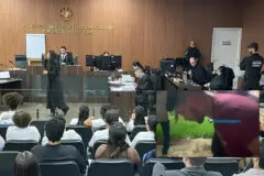 Vídeo: criminoso que matou ex-companheira com filha no colo e executou namorado dela é condenado a 72 anos