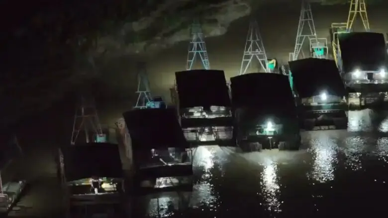 Vídeo mostra dragas em funcionamento no rio Madeira; 20 foram destruídas pela PF e Ibama