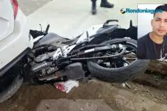 Vigilante de 33 anos e mulher morrem em grave acidente de moto na zona Sul da capital