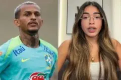 Wesley França se pronuncia após acusações de traição da ex e esclarece relação com Lara Jucá Wesley França se pronuncia após acusações de traição feitas por Amanda Martins e esclarece relação com Lara Jucá (Foto: Reprodução/Instagram; Rafael Ribeiro/CBF)